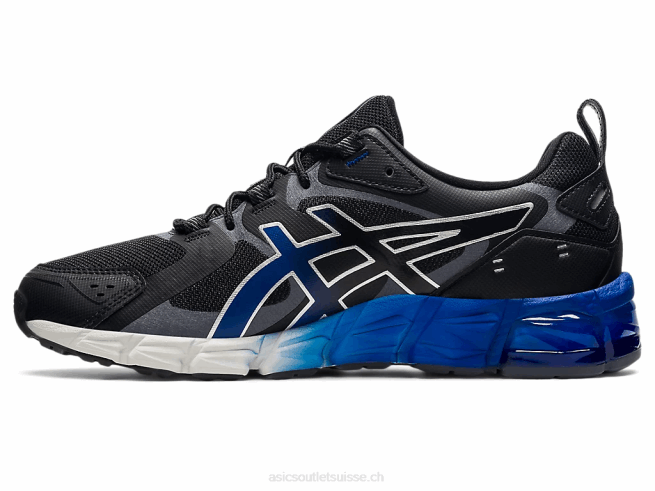 gel quantique 180 noir/bleu monaco Asics L6N0K1855