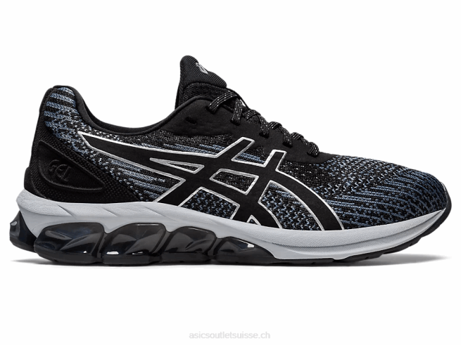 gel quantique 180 vii noir/gris obsidienne Asics L6N0K743