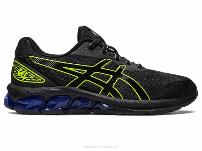 gel quantique 180 vii noir/jaune de sécurité Asics L6N0K224