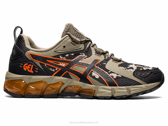 gel quantique 180 vison/habanero Asics L6N0K1270