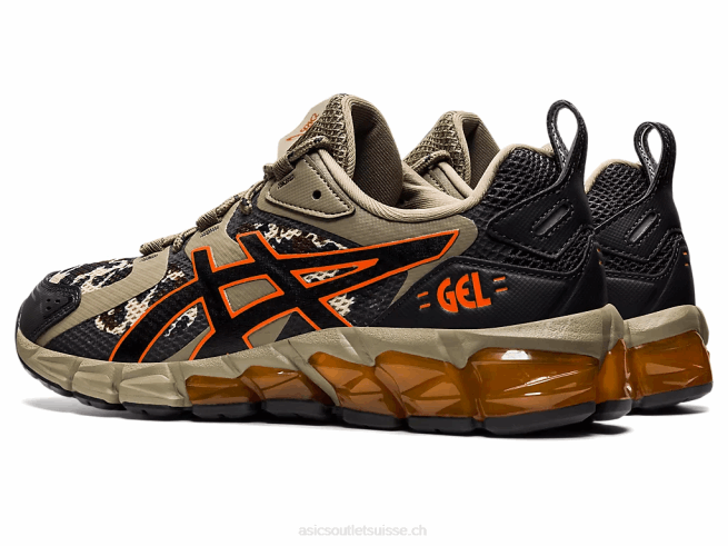 gel quantique 180 vison/habanero Asics L6N0K1270