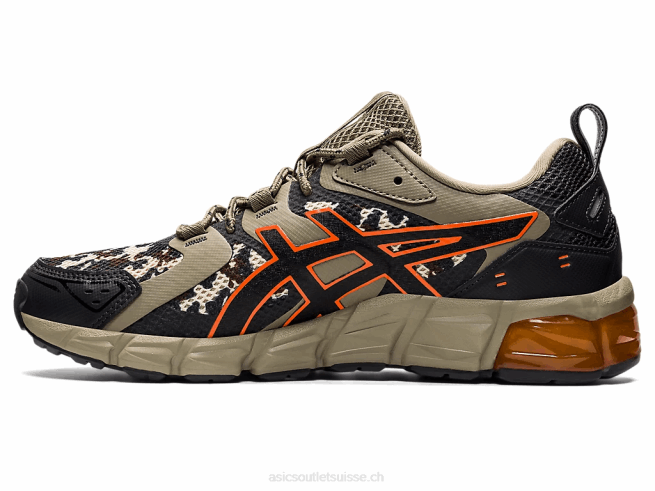 gel quantique 180 vison/habanero Asics L6N0K1270