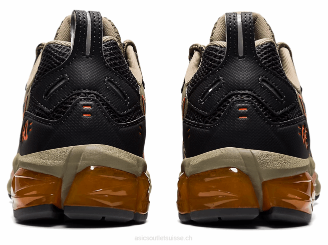 gel quantique 180 vison/habanero Asics L6N0K1270