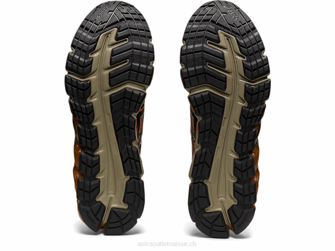 gel quantique 180 vison/habanero Asics L6N0K1270