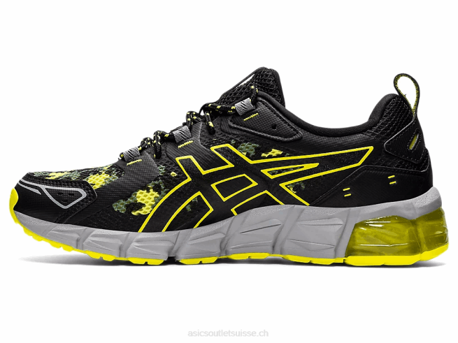 gel quantique 180 yuzu noir/aigre Asics L6N0K1264