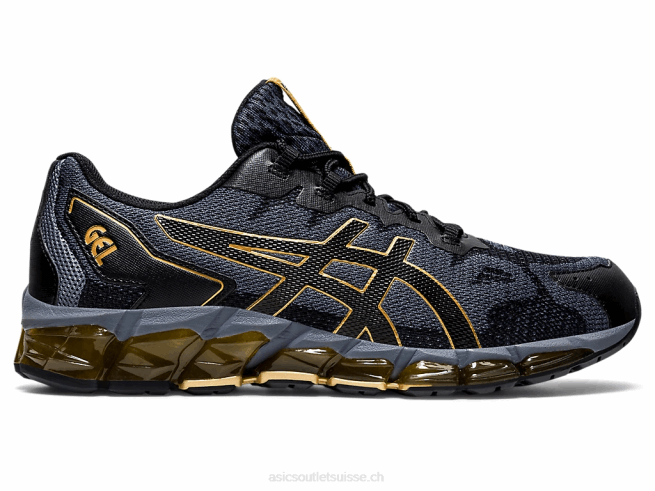 gel quantique 360 ​​6 métropole/noir Asics L6N0K2020