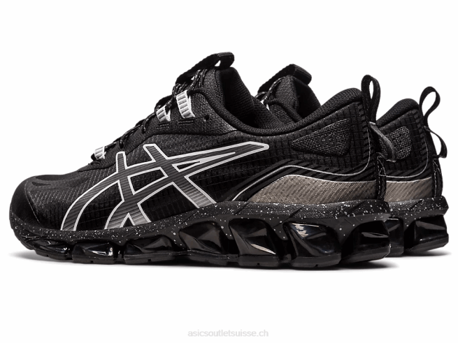 gel quantique 360 ​​vii noir blanc Asics L6N0K627