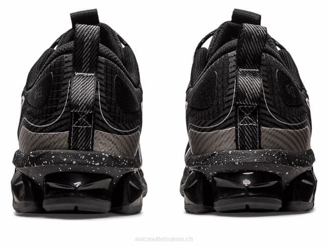 gel quantique 360 ​​vii noir blanc Asics L6N0K627