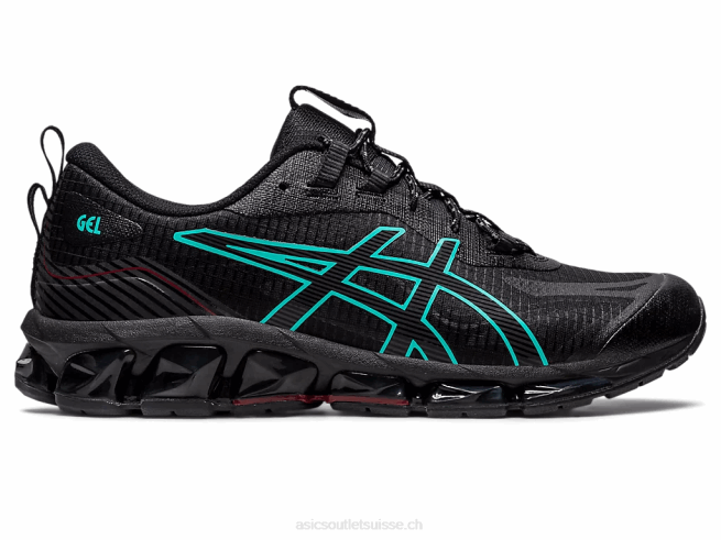 gel quantique 360 ​​vii noir/cascade Asics L6N0K306