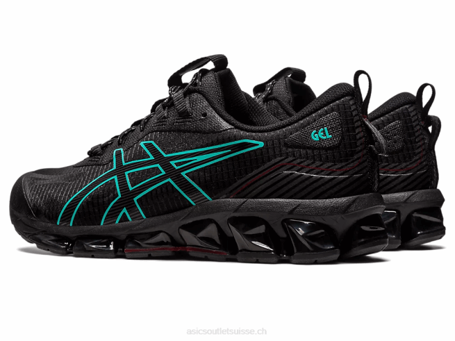 gel quantique 360 ​​vii noir/cascade Asics L6N0K306