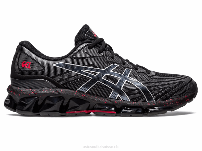 gel quantique 360 ​​vii noir/cayenne Asics L6N0K614