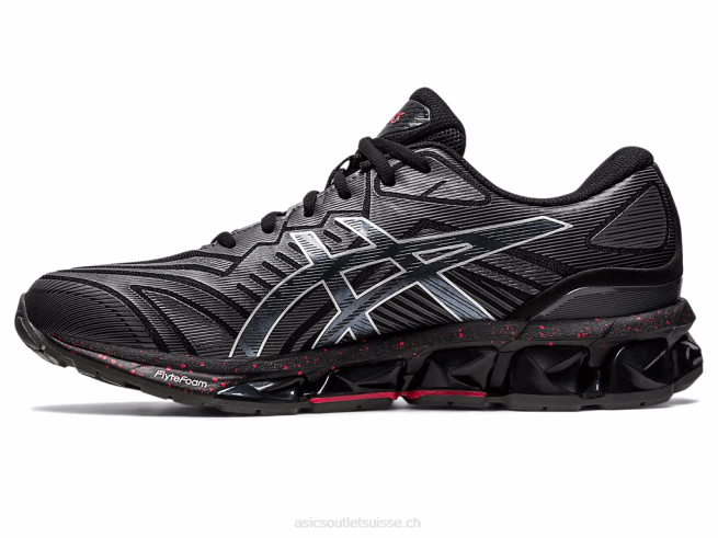 gel quantique 360 ​​vii noir/cayenne Asics L6N0K614
