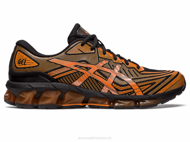 gel quantique 360 ​​vii noir/habanero Asics L6N0K615