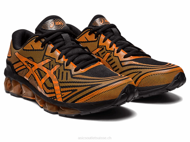 gel quantique 360 ​​vii noir/habanero Asics L6N0K615