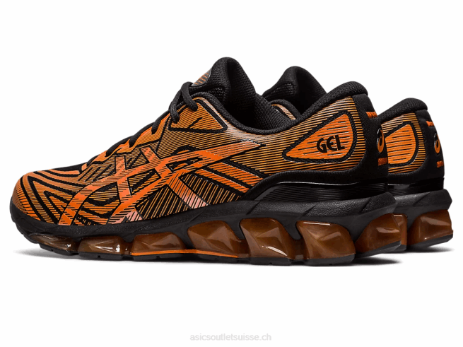 gel quantique 360 ​​vii noir/habanero Asics L6N0K615