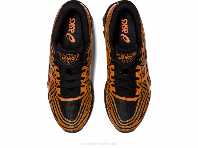 gel quantique 360 ​​vii noir/habanero Asics L6N0K615