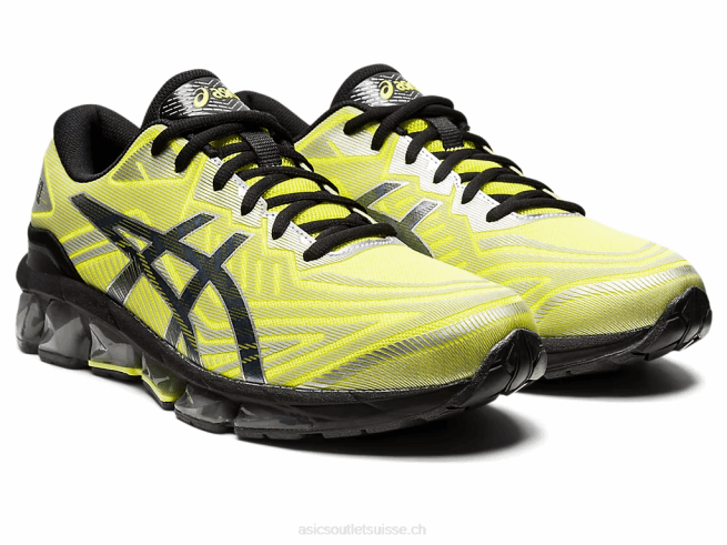 gel quantique 360 ​​vii yuzu acidulé/noir Asics L6N0K822