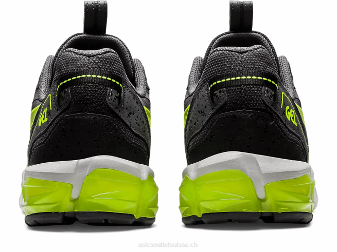 gel quantique 90 gris graphite/jaune de sécurité Asics L6N0K1378