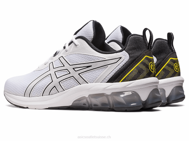 gel-quantique 90 iv blanc noir Asics L6N0K93