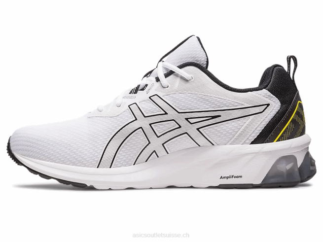 gel-quantique 90 iv blanc noir Asics L6N0K93