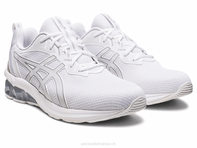 gel-quantique 90 iv blanc/plaque de roche Asics L6N0K79