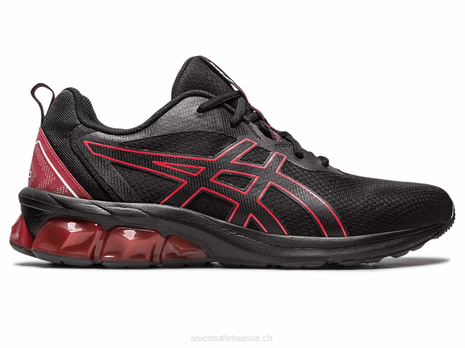 gel-quantique 90 iv noir/cayenne Asics L6N0K105