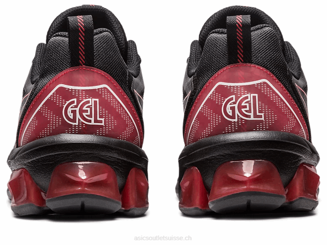 gel-quantique 90 iv noir/cayenne Asics L6N0K105