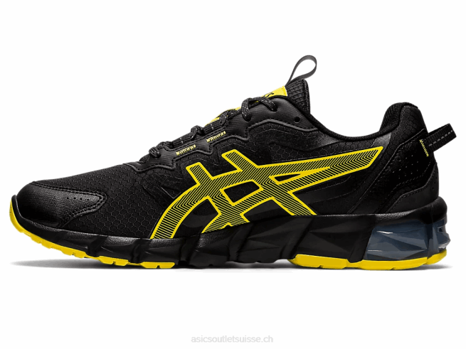 gel quantique 90 noir/jaune vif Asics L6N0K785