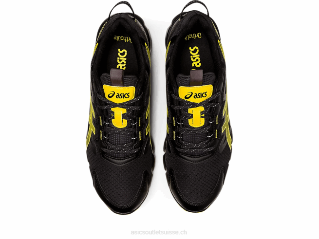 gel quantique 90 noir/jaune vif Asics L6N0K785