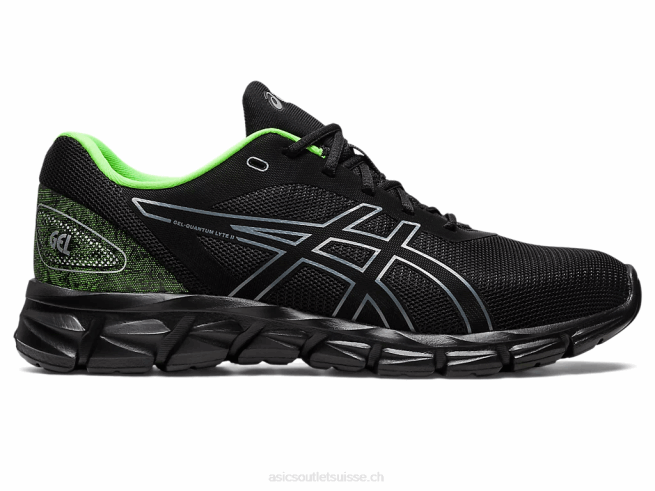 gel-quantum lyte ii gecko noir/vert Asics L6N0K260