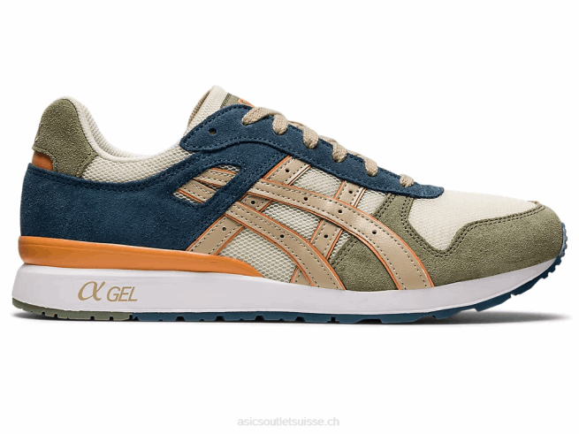gt-ii crème/gris plume Asics L6N0K981