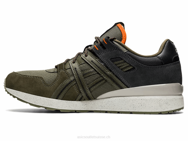 gt-ii re toile olive/habanero Asics L6N0K1259