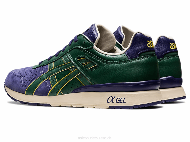 gt-ii violet mat/vert chasseur Asics L6N0K777