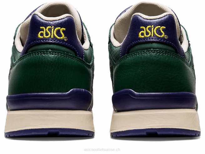 gt-ii violet mat/vert chasseur Asics L6N0K777