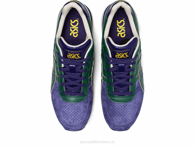 gt-ii violet mat/vert chasseur Asics L6N0K777