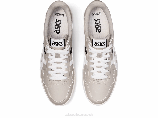 le japon gris huître/blanc Asics L6N0K1217