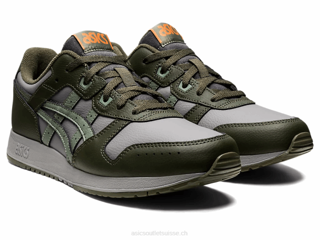 lyte classique gris argile/vert lichen Asics L6N0K830