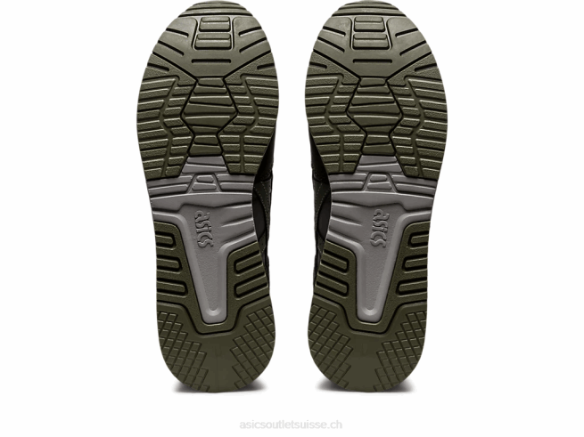 lyte classique gris argile/vert lichen Asics L6N0K830