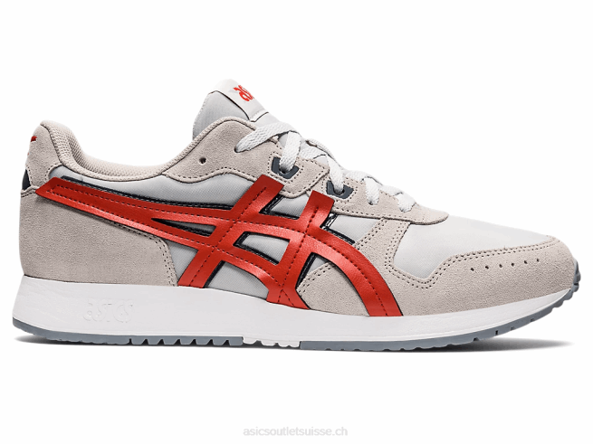 lyte classique gris glacier/argile rouge Asics L6N0K1335