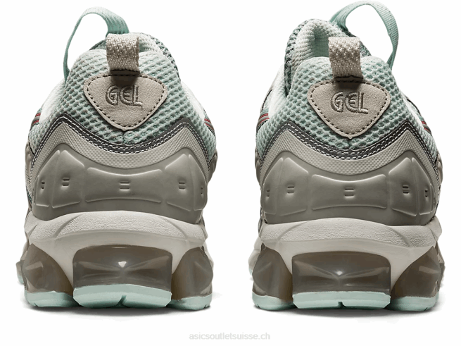 us3-s gel quantique 360 ​​vii kiso gris glacier/cayenne Asics L6N0K752