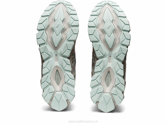 us3-s gel quantique 360 ​​vii kiso gris glacier/cayenne Asics L6N0K752