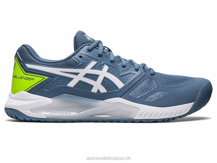 L6N0K172 bleu acier/blanc Asics gel-challenger 13