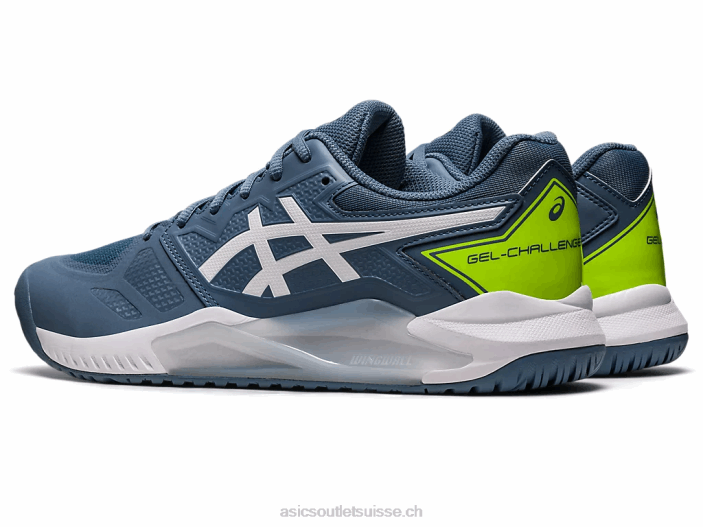 L6N0K172 bleu acier/blanc Asics gel-challenger 13