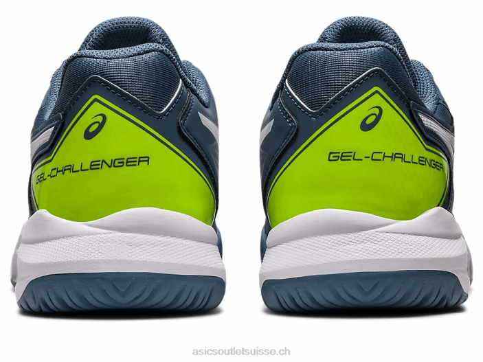 L6N0K172 bleu acier/blanc Asics gel-challenger 13