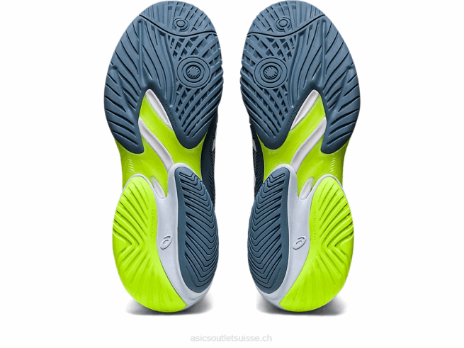 cour ff 3 bleu acier/blanc Asics L6N0K351