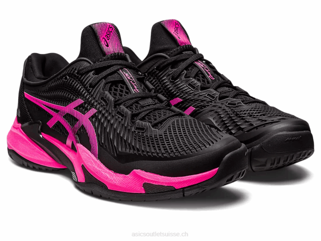cour ff 3 noir/rose vif Asics L6N0K47