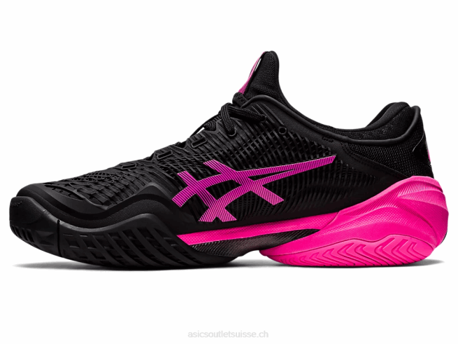 cour ff 3 noir/rose vif Asics L6N0K47