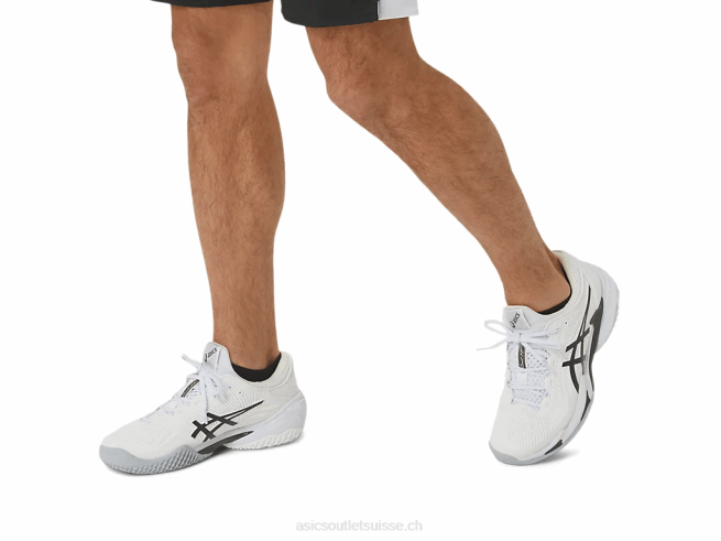 cour ff 3 oc blanc noir Asics L6N0K529