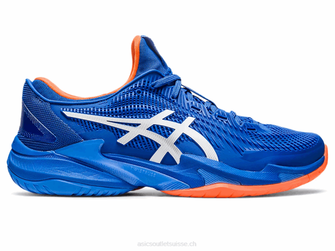 court ff 3 novak bleu thon/blanc Asics L6N0K168