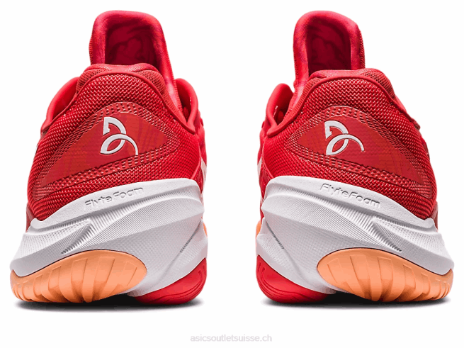 court ff 3 novak rouge feu/blanc Asics L6N0K63